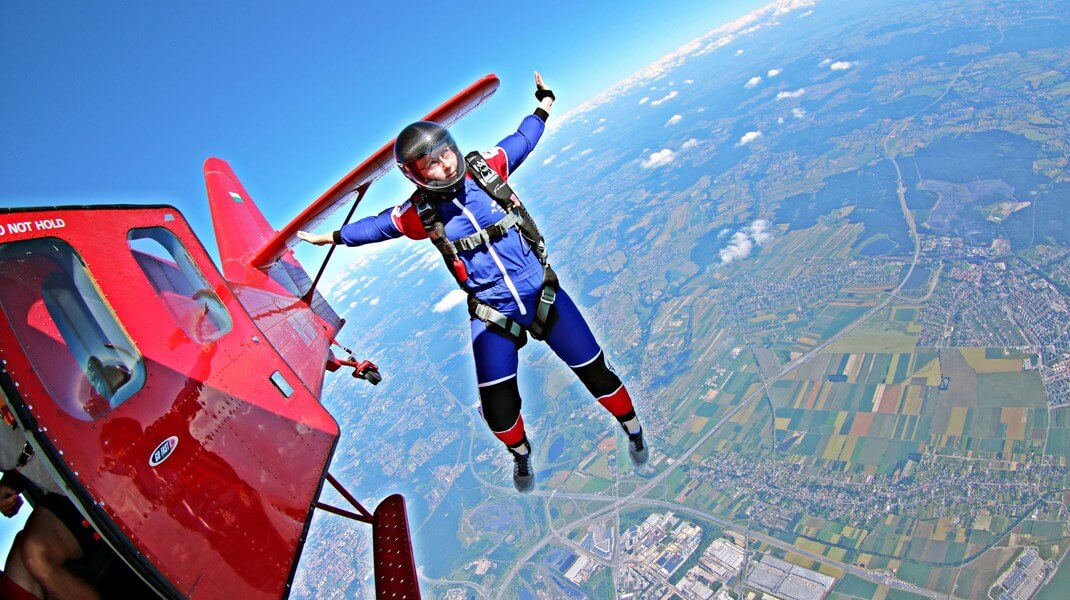 Szkolenie indoor skydiving
